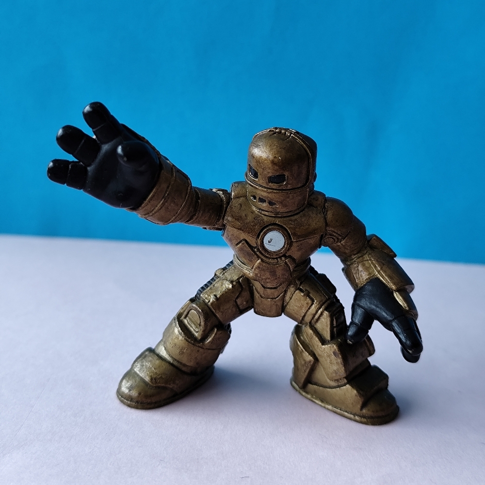 Marvel Hasbro Playskool Heroes Iron Man Mark I Action Figure 2008